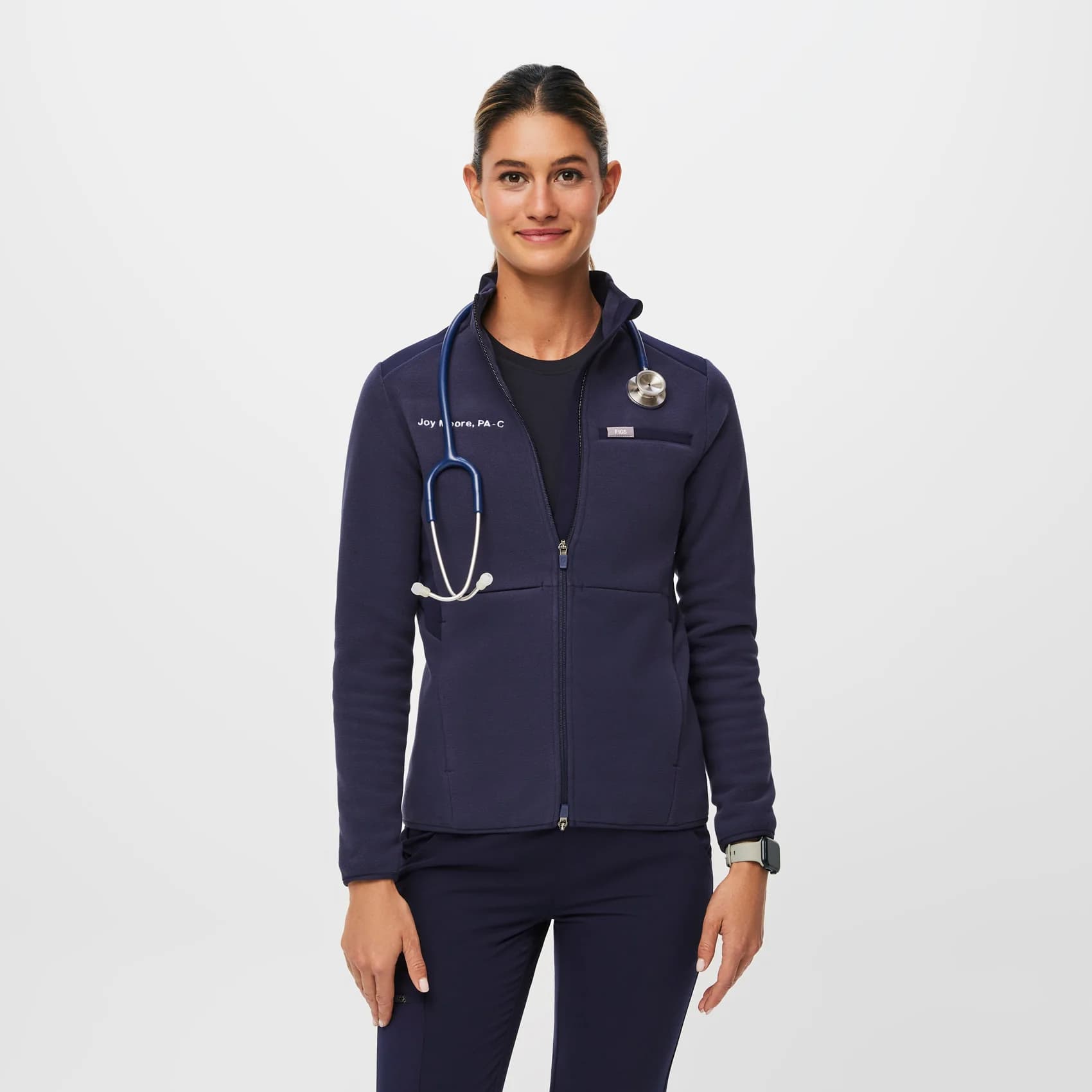 Women's Navy On-Shift™ - Fleece Jacket