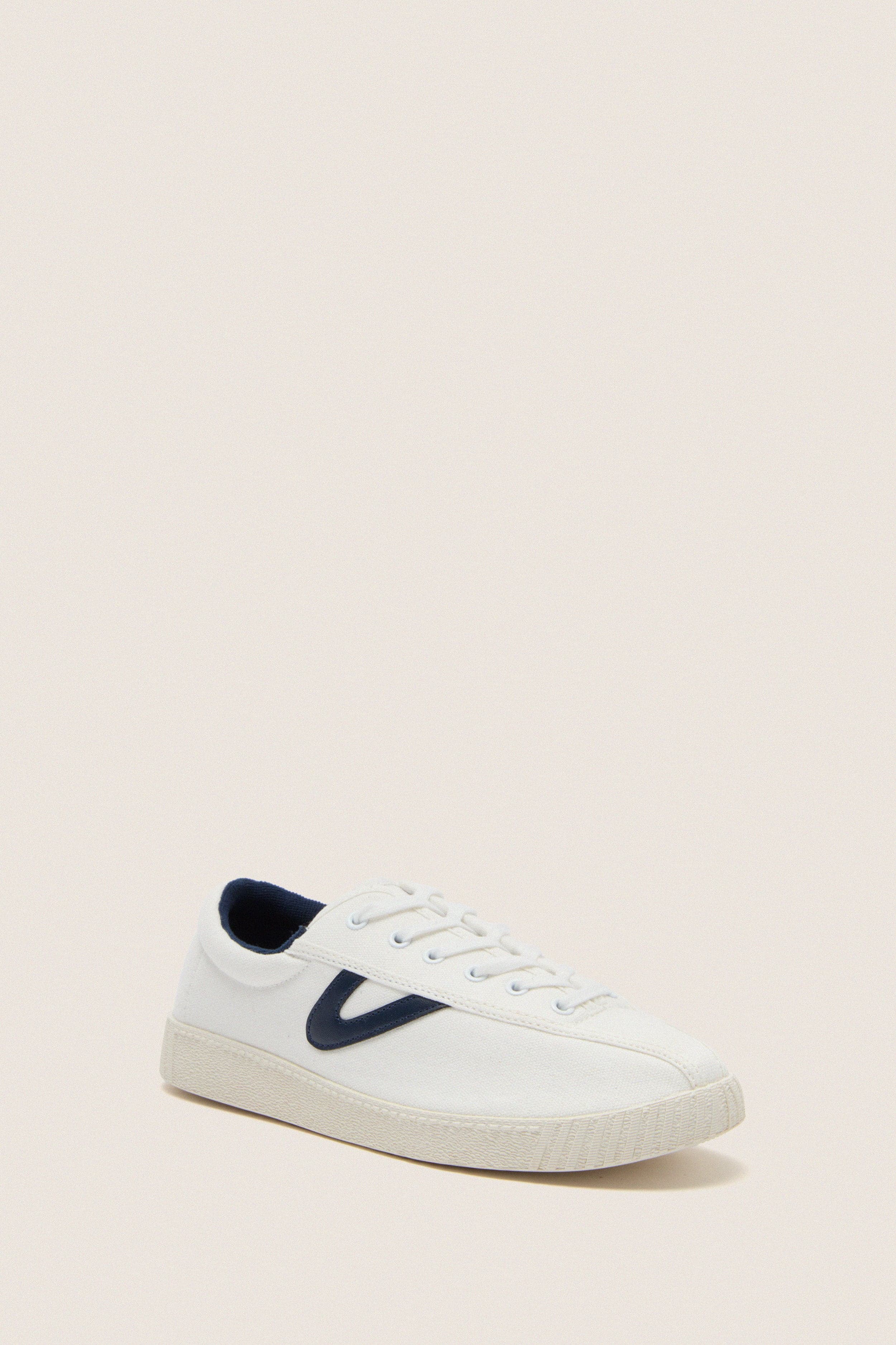 Women's Navy Nylite Canvas Sneakers